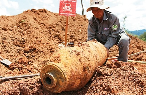 Совместный механизм действий по обезвреживанию бомб и мин в провинции Куангчи - ảnh 2